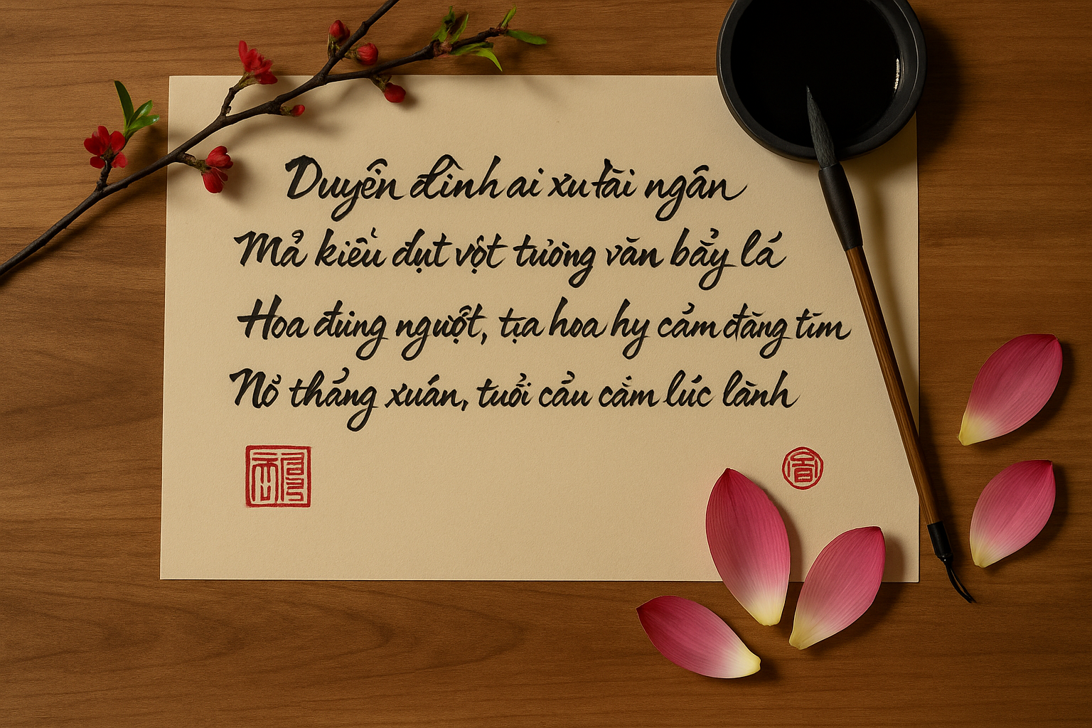 Thư pháp thơ Việt Nam