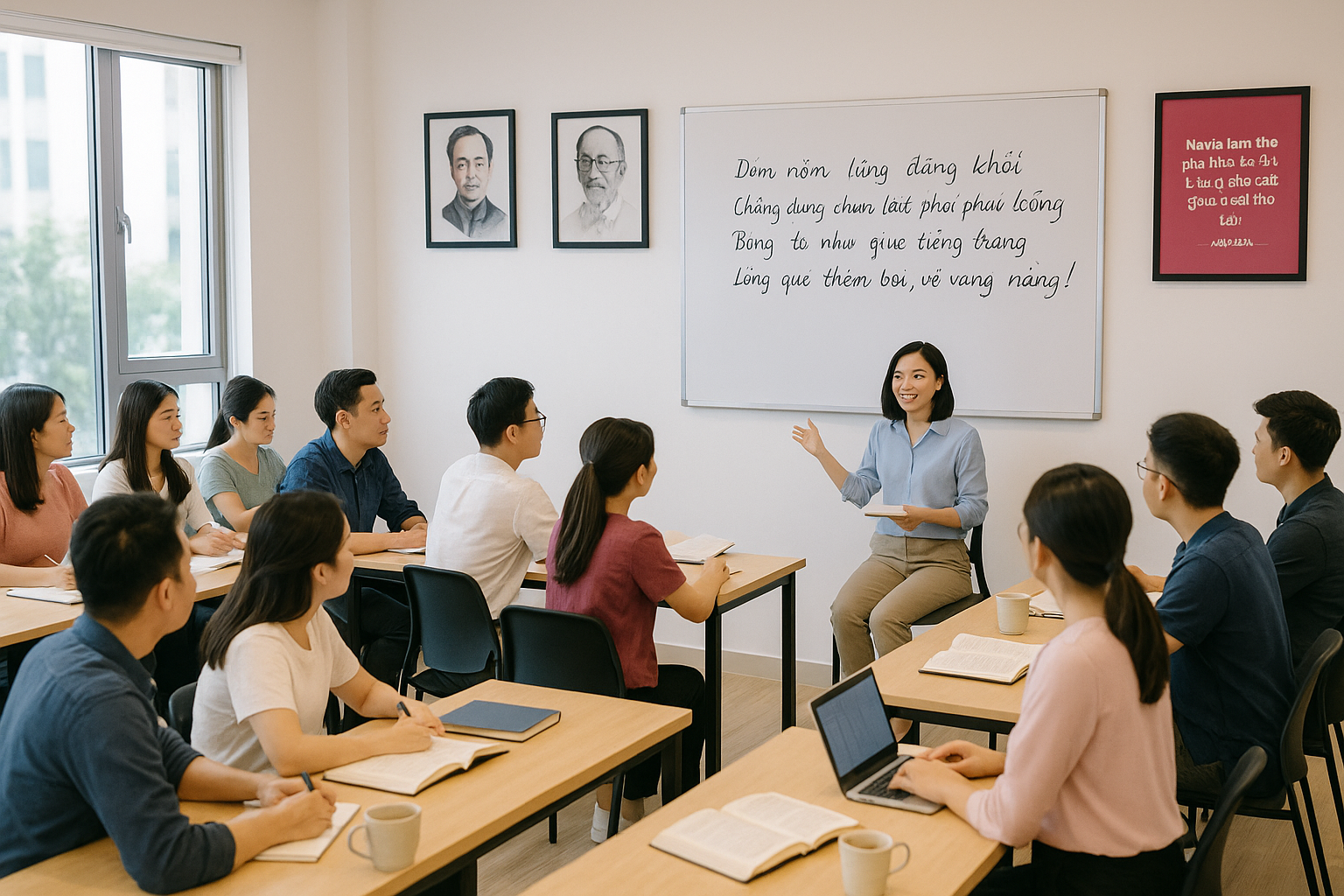 Lớp học thơ ca